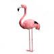22 Artificial Feathered Pink Flamingo With Head Up