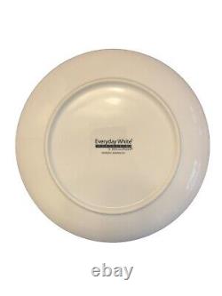 5 Fitz & Floyd Pink Flamingo Salad Plates Porcelain Tropical Frond Dinnerware