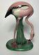 Beautiful Vintage 6.5 Will-george Flamingo Figurine-head Down Curved Neck