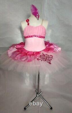 Costume pink bird Flamingo for children's ballet