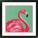 Diy Needlepoint Tapestry Embroidery Pink Flamingo. Embroidery Kit. Unprinted