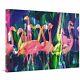 Eorntdy Canvas Wall Art Flamingo Canvas Print Artwork Bird Wall Art Paintings