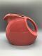 Fiesta Small Disc Pitcher In Flamingo Fiestaware Pink Juice 5.5 New Withtag