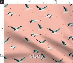 Flamingo Coastal Designed Bird Sateen Duvet Cover by Roostery