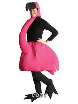 Flamingo Pink Wading Bird Animal Funny Unisex Adult Mens Womens Costume