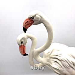 Giuseppe Armani Figurine Florence Flamingos Model 0969-C Signed Made In Italy