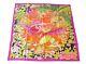 Hermes Scarf Flamingo Party Miami Limited Edition Pink Carre 90 New With B