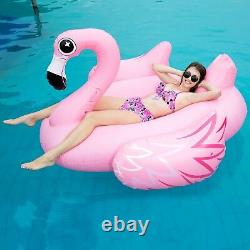 Inflatable Flamingo Bird Pool Water Beach Toy Float Swim GIANT Kids Adult New