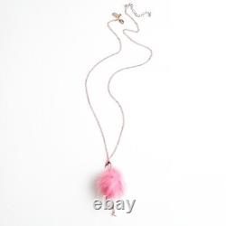 Kate Spade Spring Break Flamingo Necklace NWT Whimsical Witty By the Pool