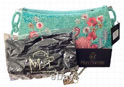 Mary Frances Flirty Flamingos Crossbody