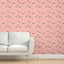 Peel-and-Stick Removable Wallpaper Flamingo Coastal Designed Bird