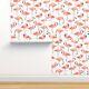 Peel-and-stick Removable Wallpaper Flamingo Pink Tropical Baby Bird Nursery