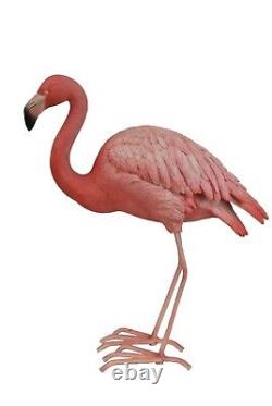 Pink Flamingo Decor Lawn Yard Garden Statue Home Decoration Display by Water
