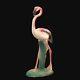 Pink Flamingo Maddux Of California Pottery Standing 11 3/4 Tall Figurine Read