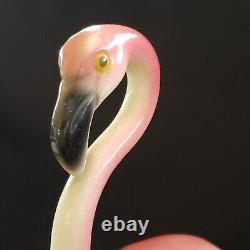 Pink Flamingo Maddux of California Pottery Standing 11 3/4 Tall Figurine READ