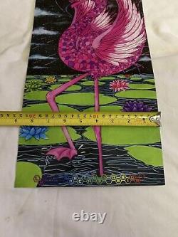 Pink flamingo painting Print By lucio spectrum design Signed Numbered 75/100