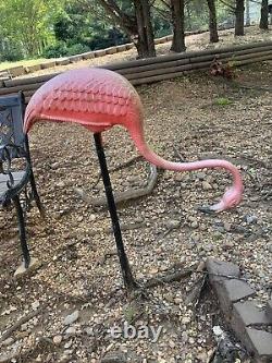 Plastic Pink Flamingo Lawn Decor Garden Yard Outdoor Wedding Ornament Statue X4