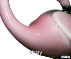 RARE1940s Will-George10 Inch Tall PREENING Flamingo California Pottery