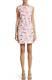 Red Valentino Flamingo Print Faille Fit & Flare Dress (size 46- Us 8)