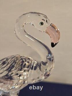 RETIRED SWAROVSKI CRYSTAL FLAMINGO #289733 -Perfect Cond. Boxed