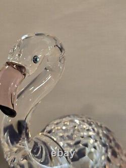 RETIRED SWAROVSKI CRYSTAL FLAMINGO #289733 -Perfect Cond. Boxed