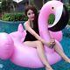 Rose Gold Inflatable Flamingo Pool Float Ride-on Swimming Float Swimming Ring