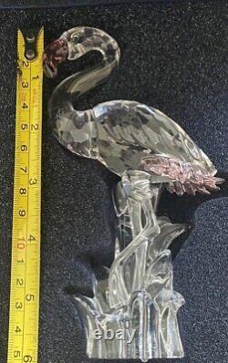 Swarovski Crystal Figurine FLAMINGO 7670 000 003. WithOriginal Box