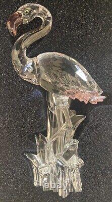 Swarovski Crystal Figurine FLAMINGO 7670 000 003. WithOriginal Box