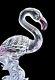 Swarovski Crystal Flamingo Bird Figurine