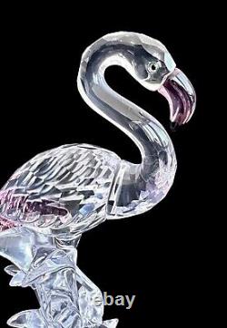 Swarovski Crystal Flamingo Bird Figurine