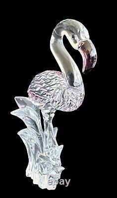 Swarovski Crystal Flamingo Bird Figurine