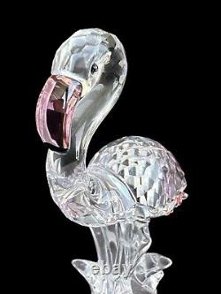 Swarovski Crystal Flamingo Bird Figurine