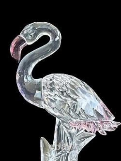 Swarovski Crystal Flamingo Bird Figurine