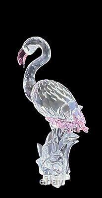 Swarovski Crystal Flamingo Bird Figurine