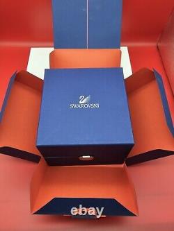 Swarovski- Flamingo 289733 with Pink Beak and Feathers, Original Box