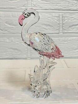 Swarovski crystal figurine Flamingo Bird Pink beak 16.5cm x 7.5 cm ornament