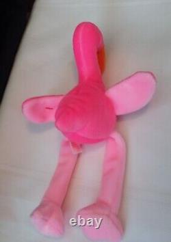 TY Beanie Baby Flamingo Pink Wading Bird 1995 Pristine Original Child Friendly