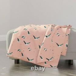 Throw Blanket Flamingo Coastal Designed Bird 48 x 70in