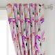 Tropic Birds Watercolor Flamingos Exotic 50 Wide Curtain Panel By Roostery