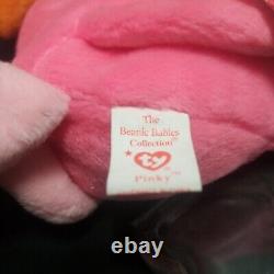 Ty Beanie Baby Pinky the Flamingo 1995 -Original