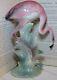 Vintage Brad Keeler Pink Flamingo Mid Century Ceramic 7-1/4 California Pottery