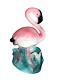 Vintage Figural 10 Pink Flamingo Planter Mcm Mid Century Modern Ceramic