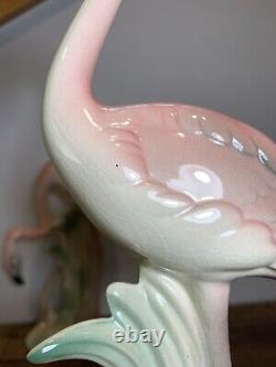 Vintage MCM Brad Keeler Flamingo Pond Lot California Pottery Art Deco Ceramic