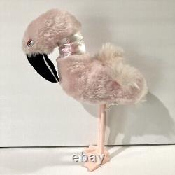Vintage Pink Flamingo Hilton Las Vegas Standup Plush Stuffed Animal Bird Casino