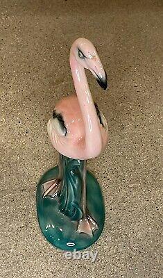 Vintage Will George 10 Flamingo Figurine California Pottery