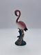 Vintage, Mid-century Art Deco Style Pink Flamingo Ceramic Figurine Flamingo 8
