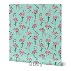 Wallpaper Roll Flamingo Flamingos Exotic Tropical Brazil Birds 24in x 27ft