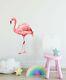 Watercolor Pink Flamingo #1 Wall Decal Tropical Bird Animal Vinyl Wall Sticker
