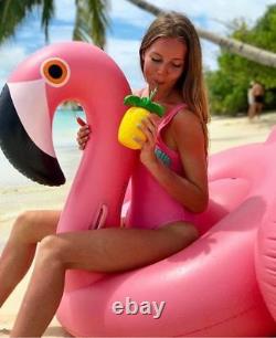 XX Sunnylife Adult Flamingo Luxe Ride-on Pool Float Bird Inflatable Blow Up Sea